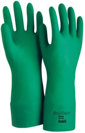 18" Nitrile Gloves | 22 Mil | Chemical Resistant