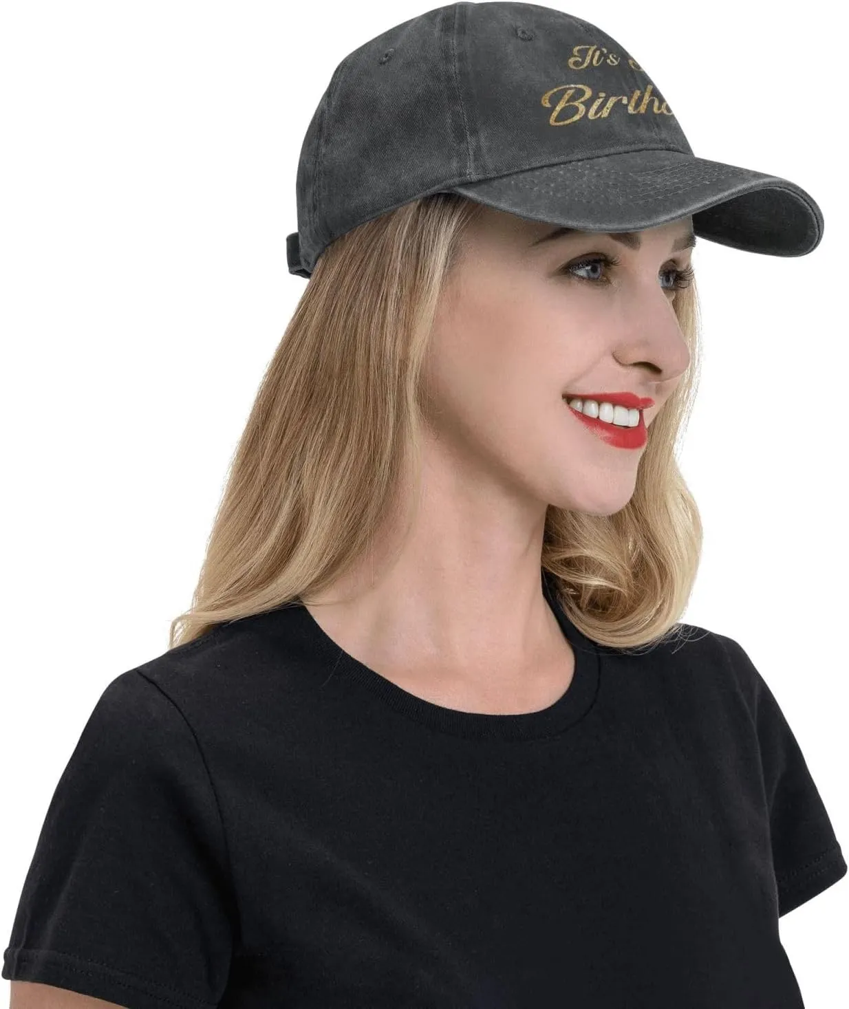 Birthday Baseball Cap for Men Women, Adjustable Hat for Party