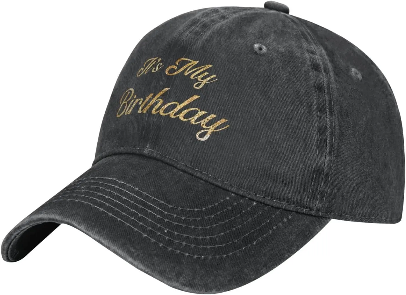 Birthday Baseball Cap for Men Women, Adjustable Hat for Party