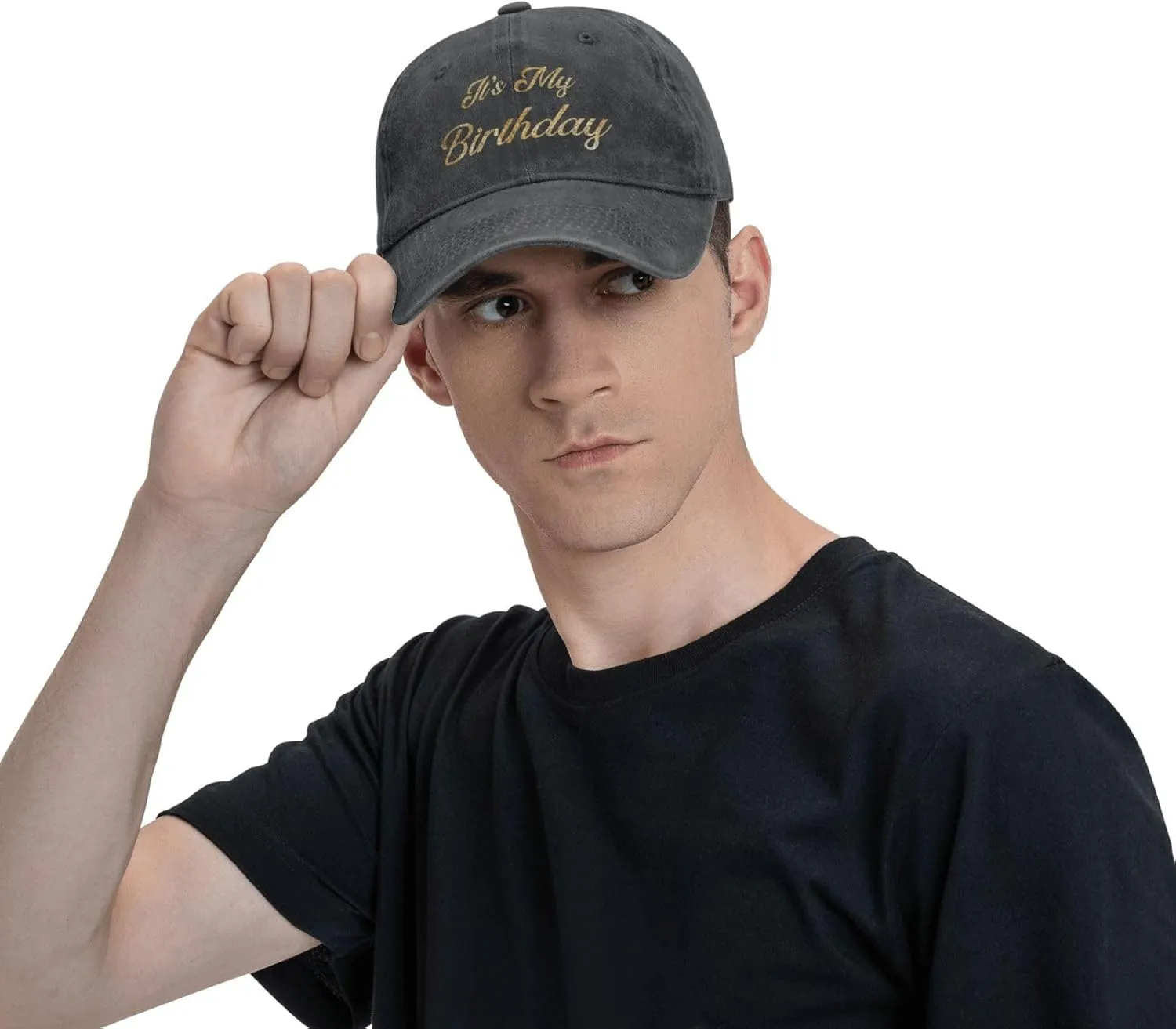 Birthday Baseball Cap for Men Women, Adjustable Hat for Party