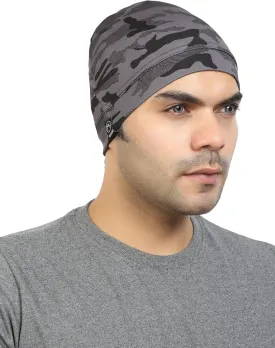 BISMAADH Multi-Purpose Cap Beanie Sleep Hats Stretchy Helmet Liner Running Headwear for Men Women
