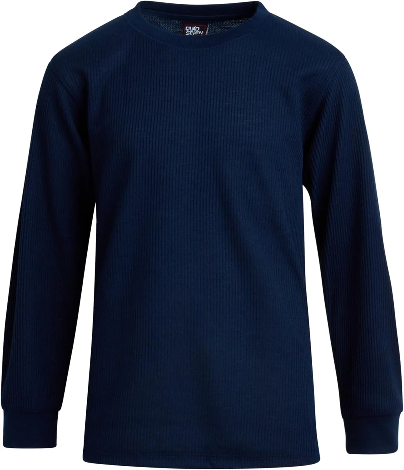 Boys' Shirt - 2 Pack Waffle Knit Long Sleeve Thermal Crewneck T-Shirt (8-18)