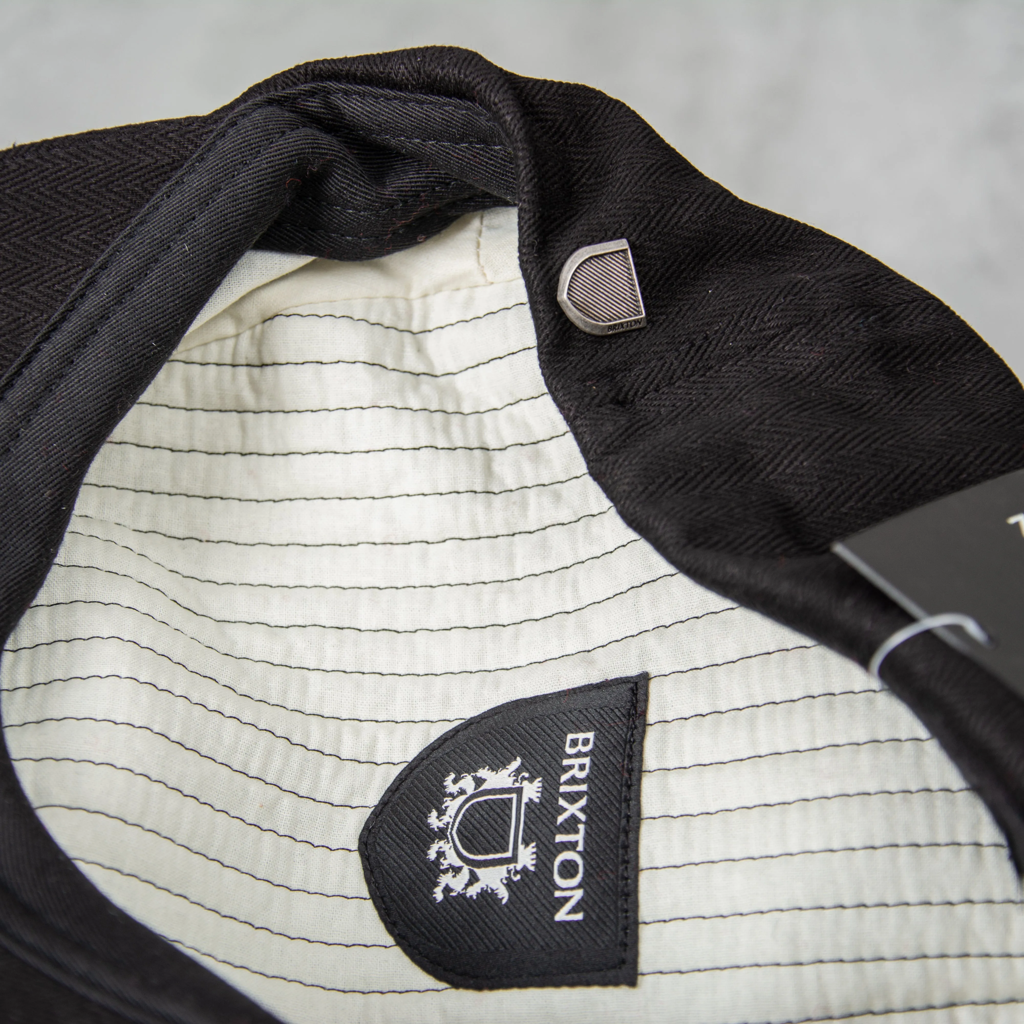 Brixton Brood Snap Flat Cap - Black
