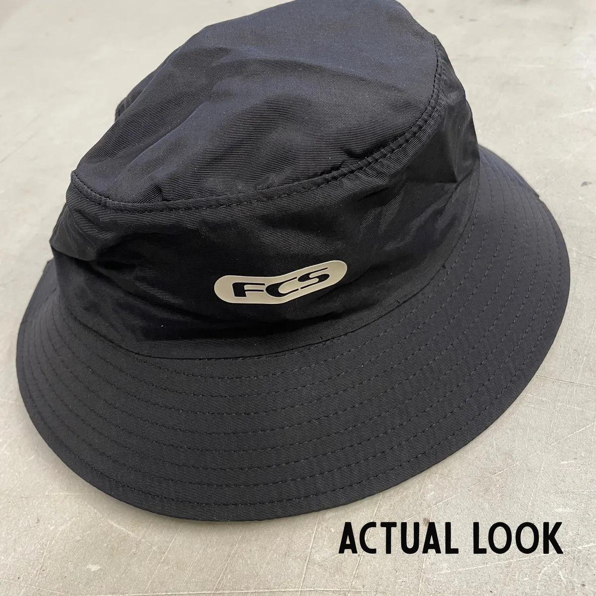 Caps/Hats - FCS Essential Surf Bucket Hat - Black