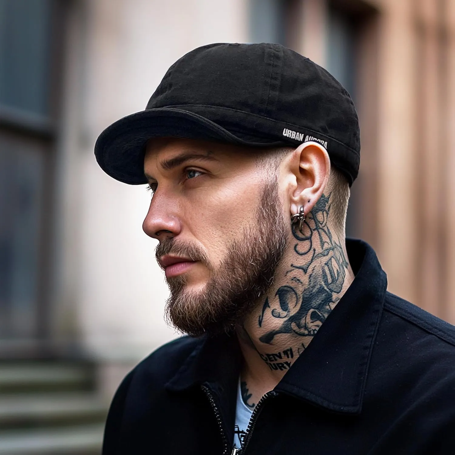 CLAPE Stylish Short Brim Soft Cap Baseball Cap Trucker/Baseball Style Hat Cap