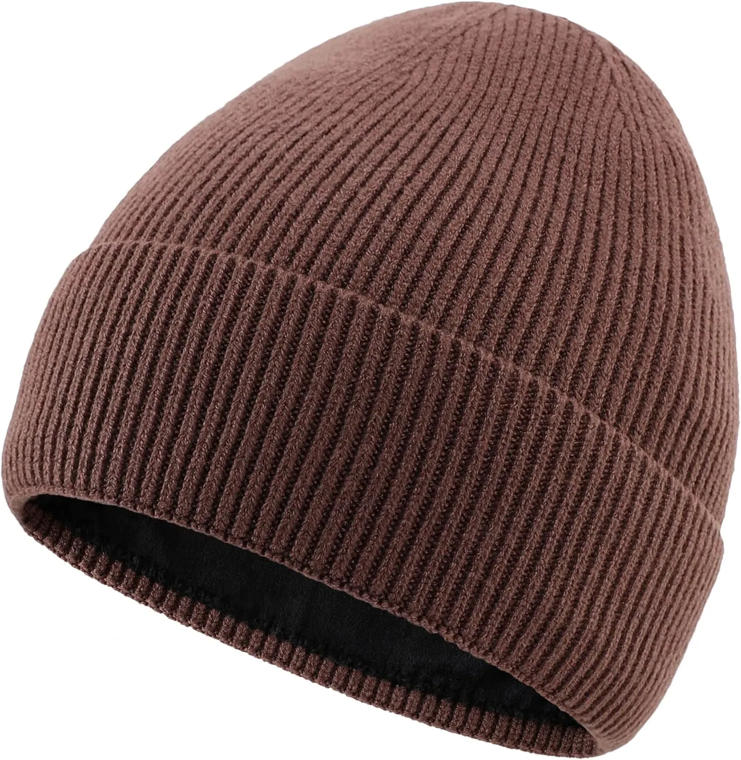 Connectyle Kids Beanie Hat Warm Winter Hats for Boys Girls Fleece Lined Knit Cap