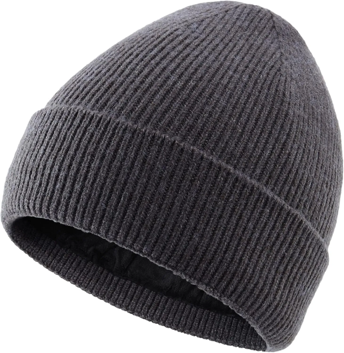 Connectyle Kids Beanie Hat Warm Winter Hats for Boys Girls Fleece Lined Knit Cap
