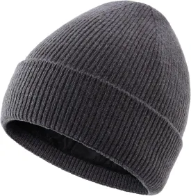 Connectyle Kids Beanie Hat Warm Winter Hats for Boys Girls Fleece Lined Knit Cap