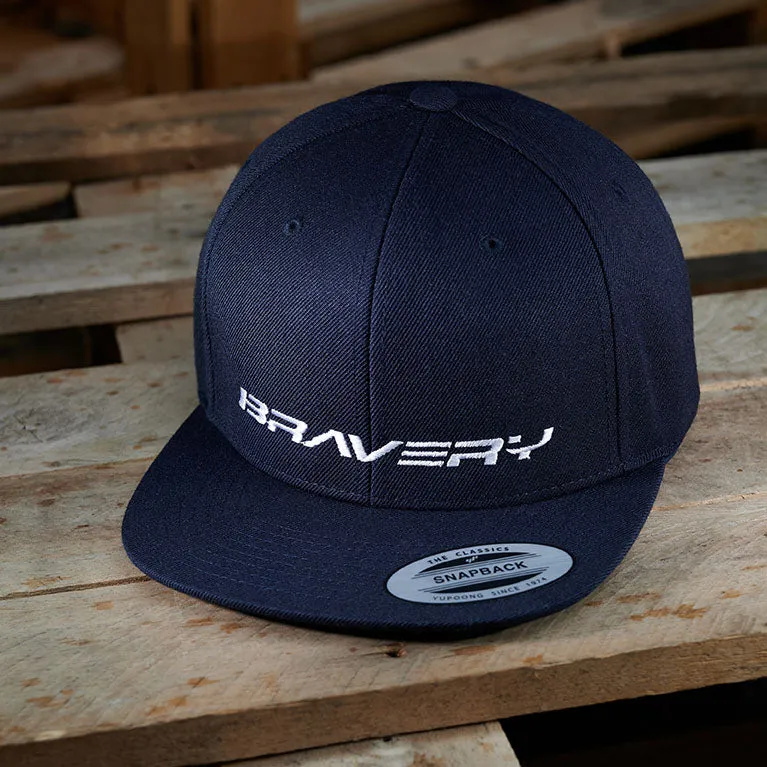Covert Flexfit® Flat Peak Cap- Navy Blue
