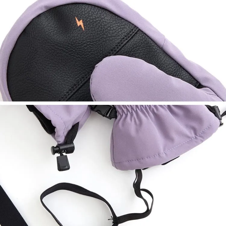Dimito Easy Open Mitten Glove-PURPLE SAGE