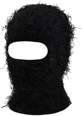 Distressed Balaclava Knitted Full Face Ski Mask Winter Windproof Neck Warmer for Men Women Distress Mask Beanie