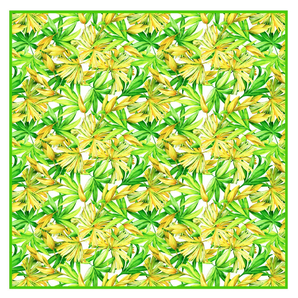 Euphoria – Secret Garden Scarf (Neon Green)