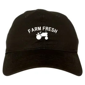 Farm Fresh Tractor Mens Dad Hat Baseball Cap