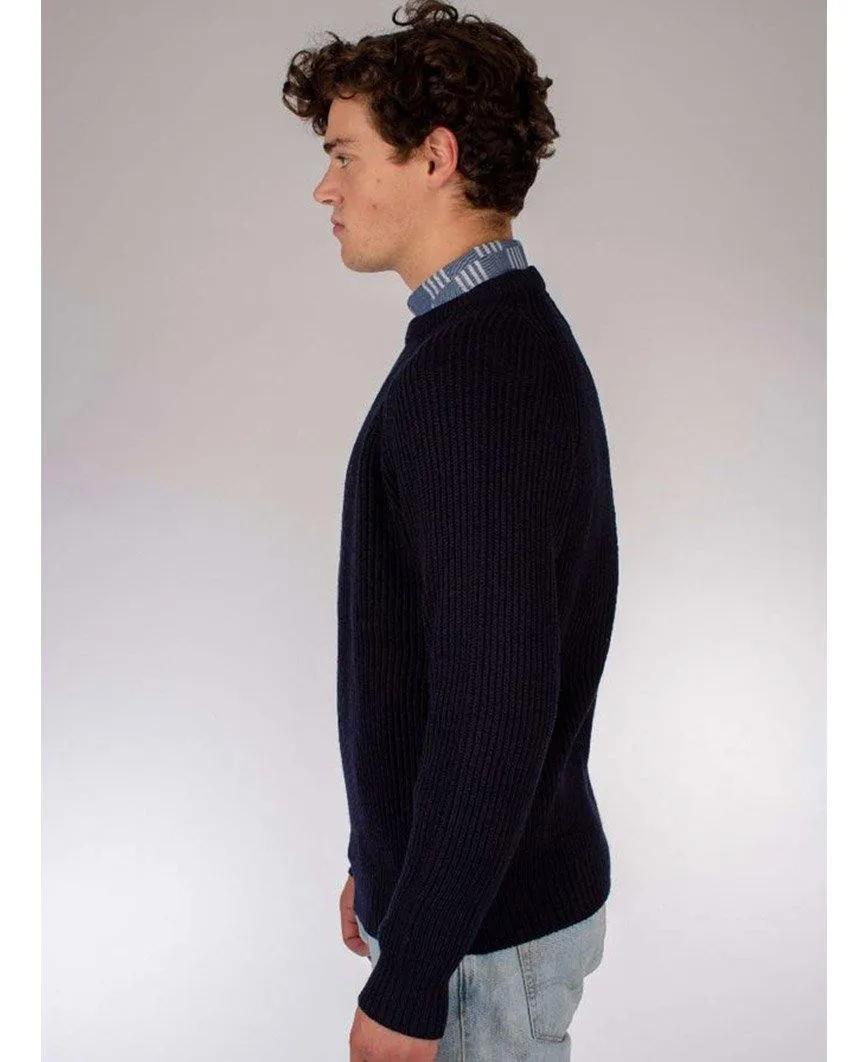 Ford Crew Sweater Navy