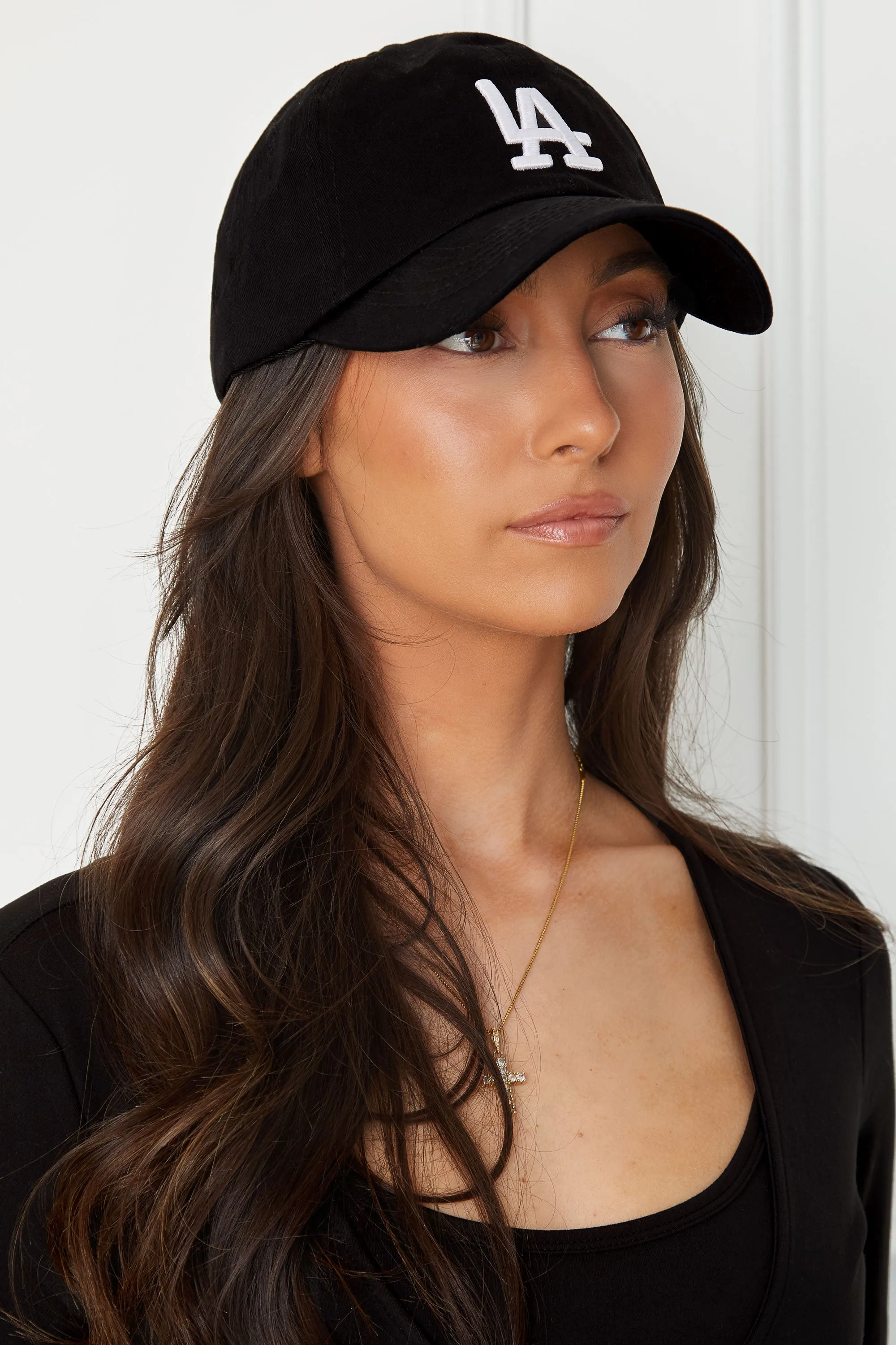 LA Black Baseball Cap
