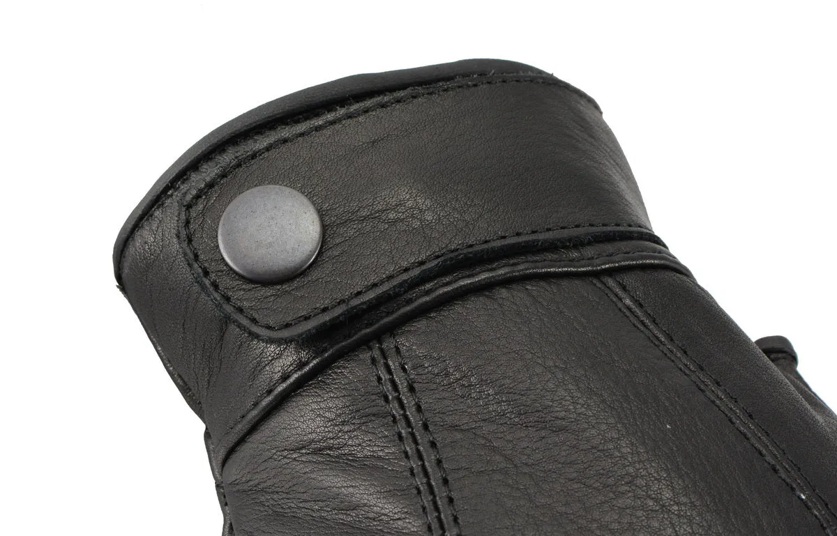 M Boss Motorcycle Apparel BOS37538 Men's 'Flex Knuckles' Black Premium