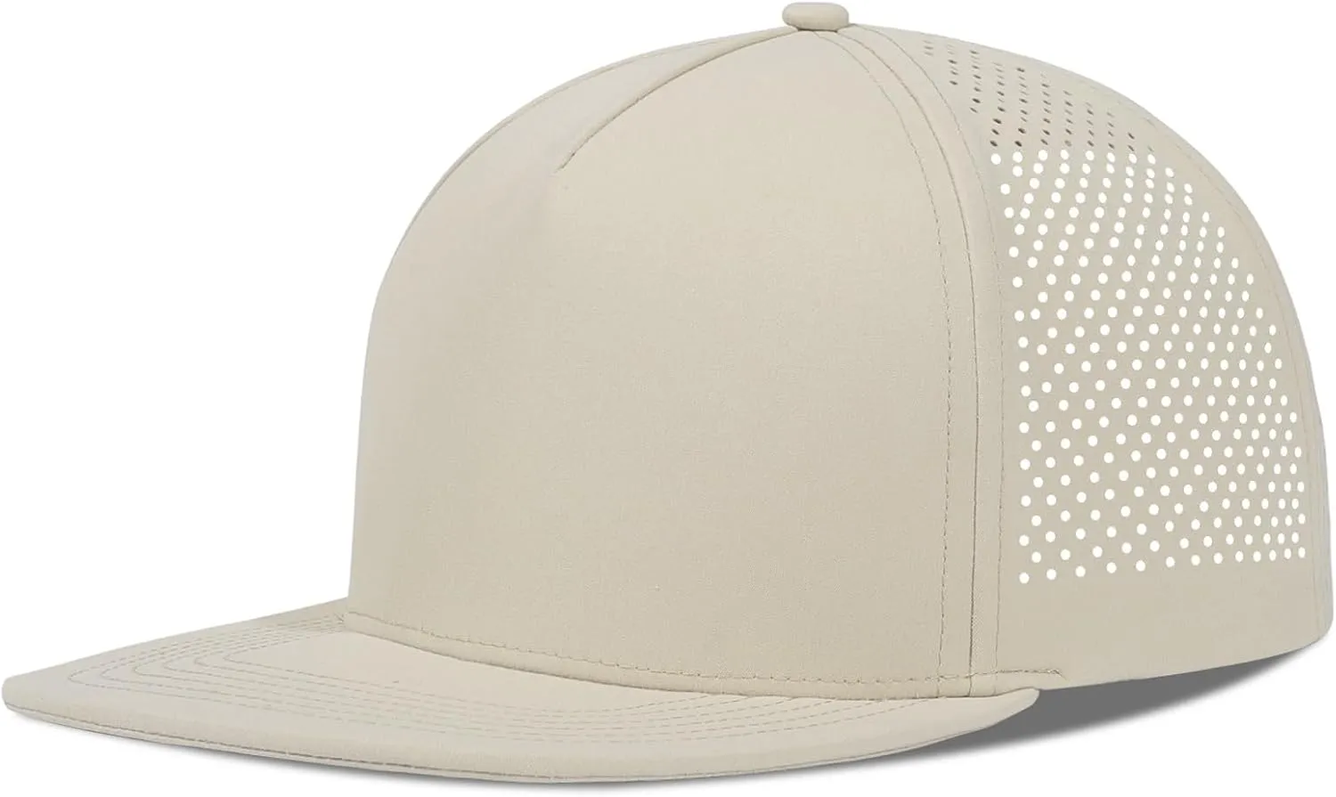 M/L/XL/XXL Oversize Flat Bill Baseball Cap for Men Women Quick Dry Snapback Hats Summer Mesh 5 Panel Cap