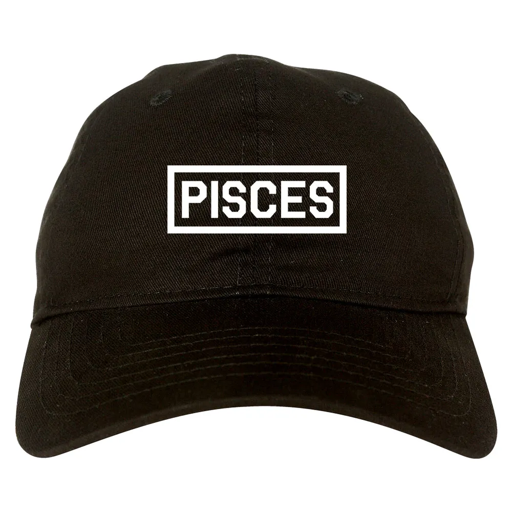 Pisces Horoscope Sign Mens Dad Hat Baseball Cap