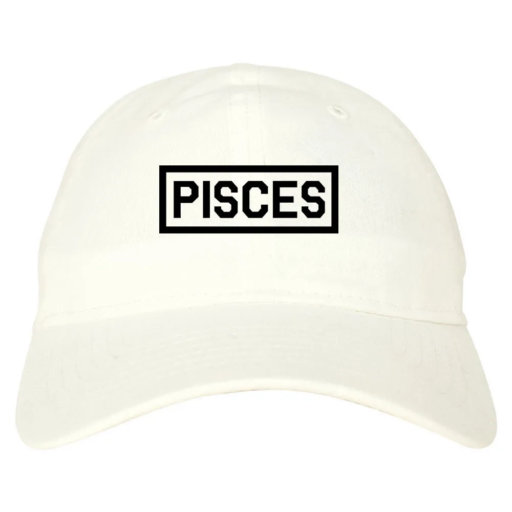 Pisces Horoscope Sign Mens Dad Hat Baseball Cap