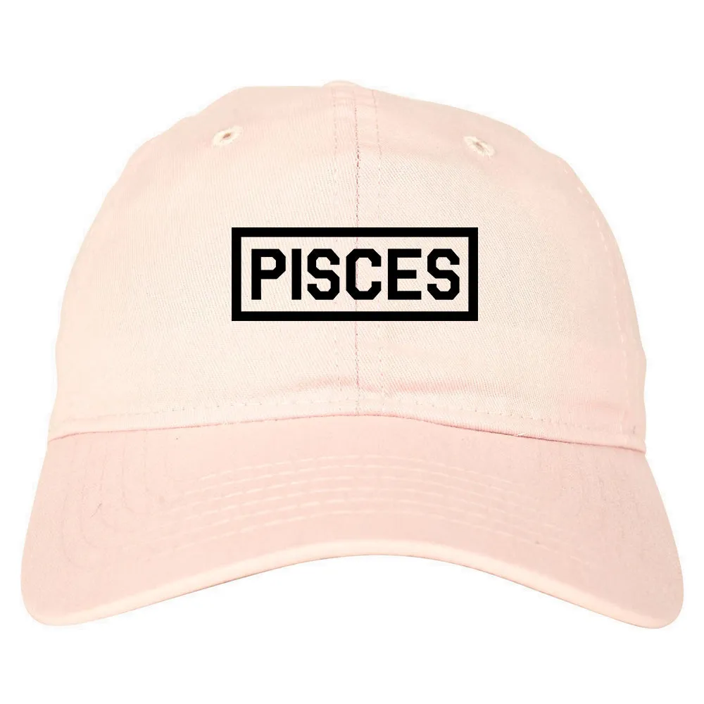 Pisces Horoscope Sign Mens Dad Hat Baseball Cap