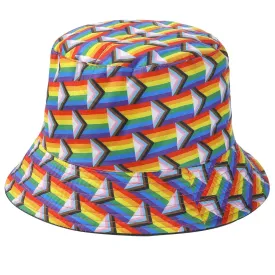 Progress Pride Reversible Bucket Hat