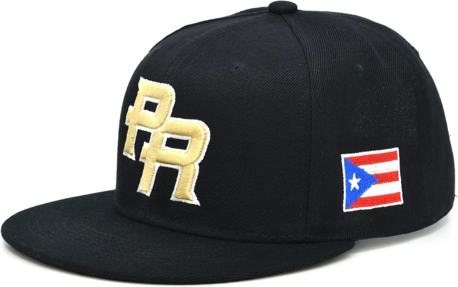 Puerto Rico Snapback Hat US Embroidery Flag 3D PR Flat Bill PR Baseball Cap