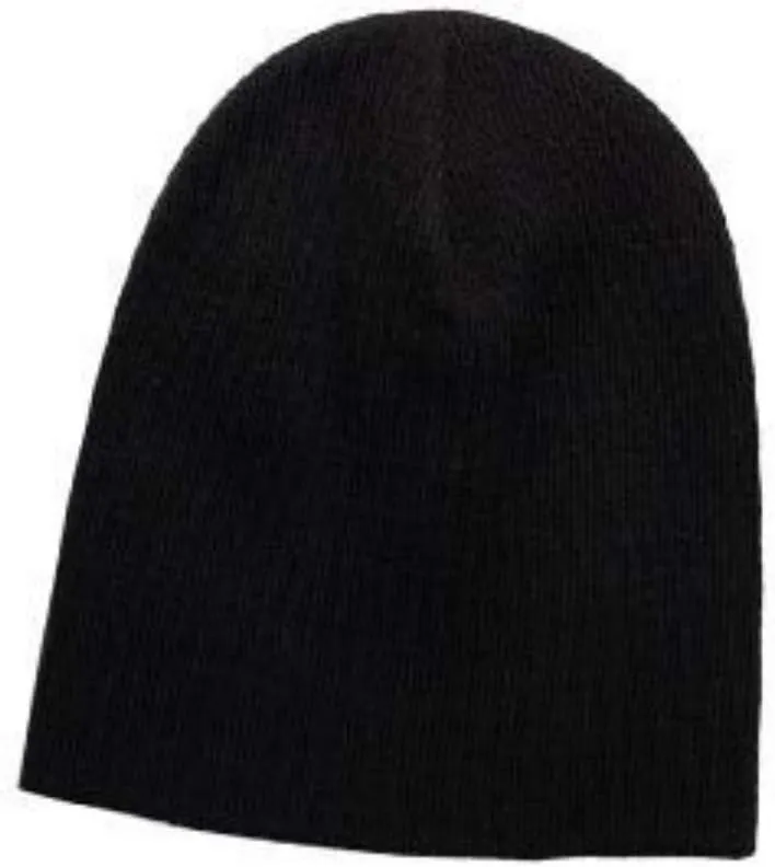 The Vintage Year Basic Plain Cotton Knit Beanies 8"