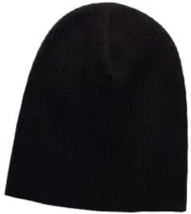The Vintage Year Basic Plain Cotton Knit Beanies 8"