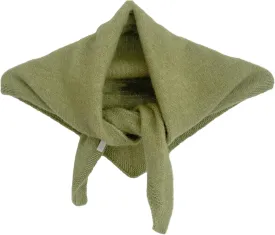Triangle Scarf for Women Knitted Wool Headscarf Cashmere Feel Y2K Downtown Girl Aesthetic Streetwear Accessories