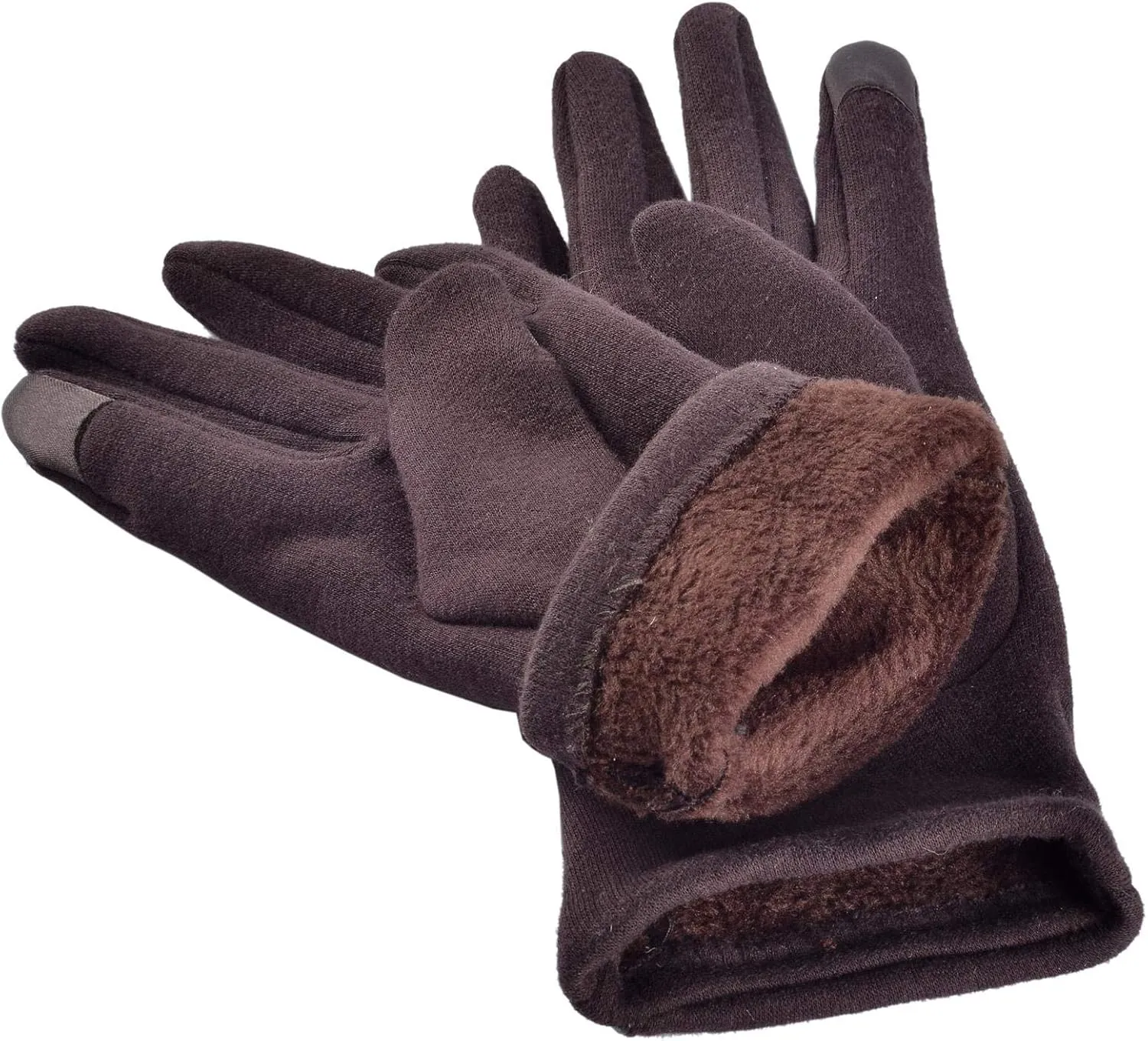 woogwin Womens Winter Gloves Touch Screen Warm Fleece Lined Thick Thermal Windproof Ladies Snow Gloves for Cold Weather