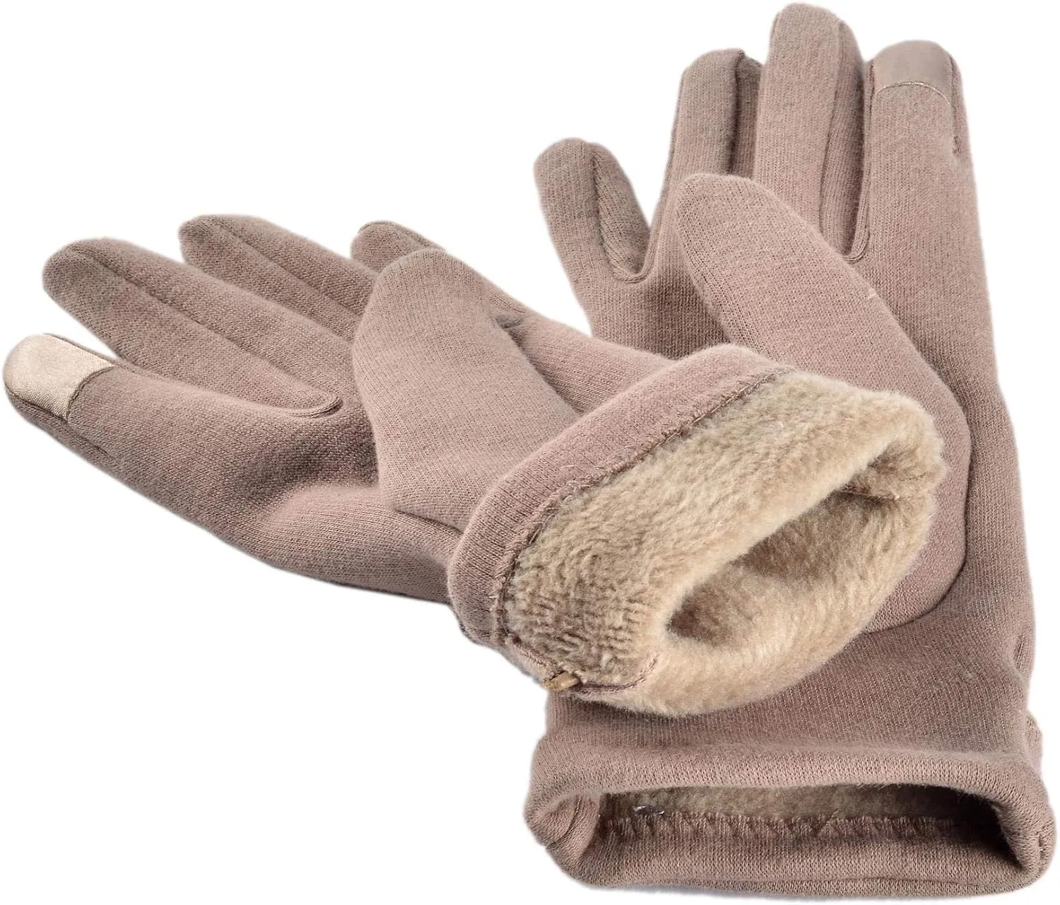 woogwin Womens Winter Gloves Touch Screen Warm Fleece Lined Thick Thermal Windproof Ladies Snow Gloves for Cold Weather