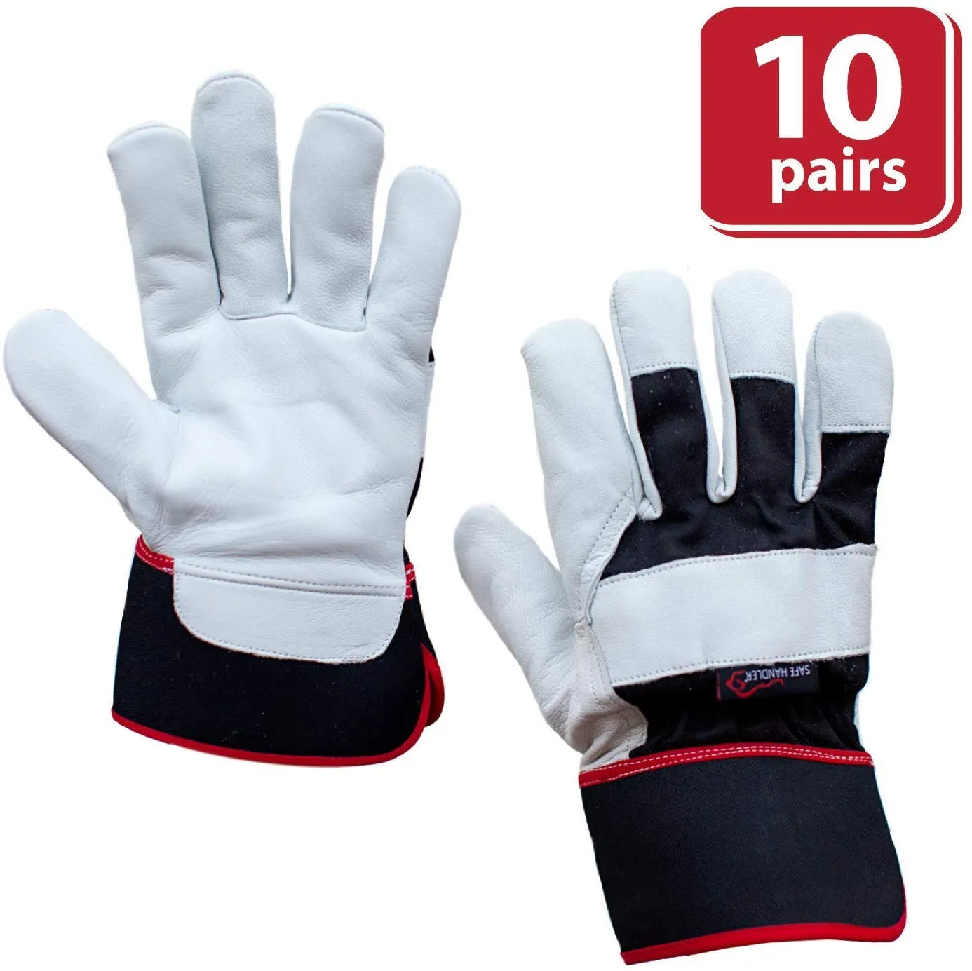 XGrip Goat Leather Work Gloves With Knuckle Protection - Bison Life
