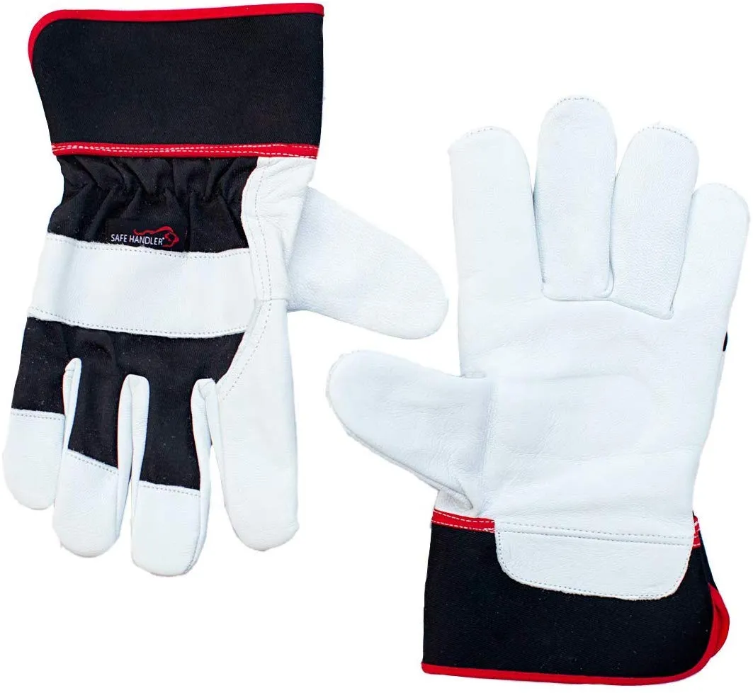 XGrip Goat Leather Work Gloves With Knuckle Protection - Bison Life