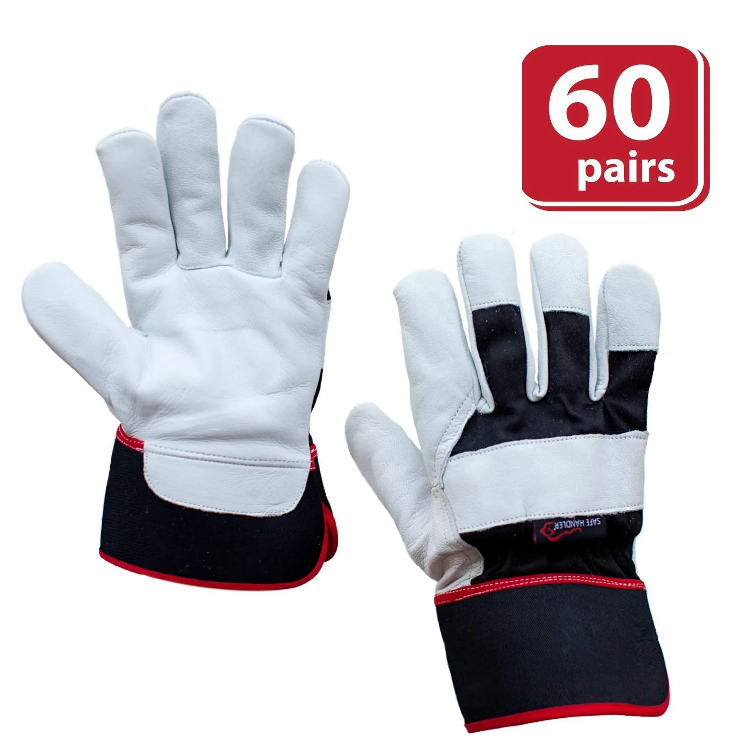 XGrip Goat Leather Work Gloves With Knuckle Protection - Bison Life