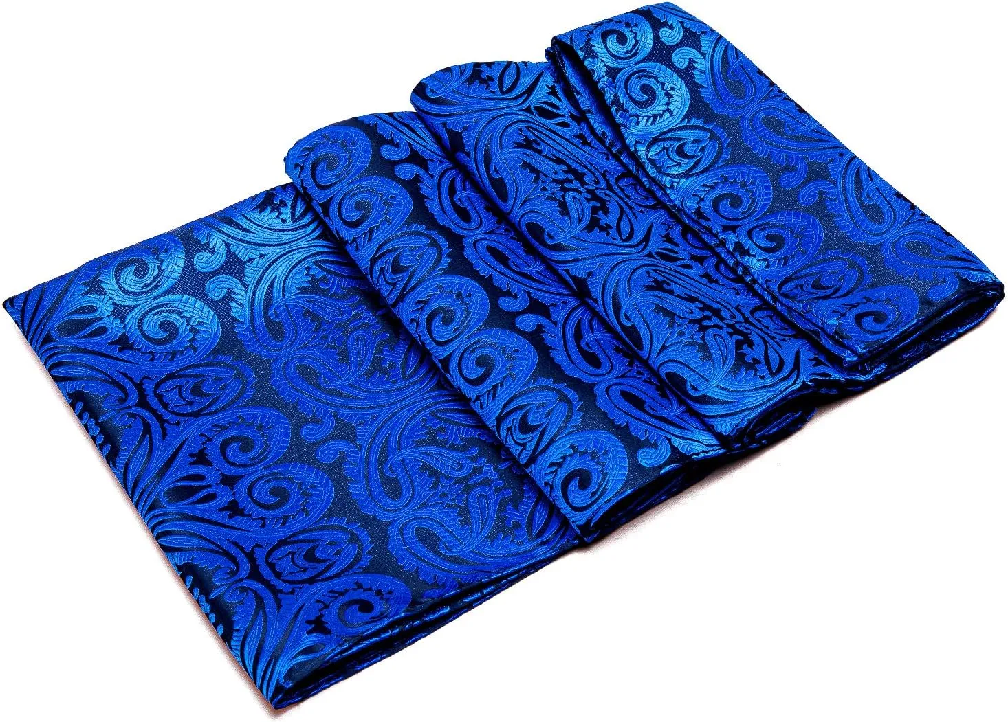 YOHOWA Mens/Womens Lightweight Silk Scarf Fashion Print Paisley Scarves Neckerchief Shawl Autumn Winter 63"x20"